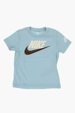 T-Shirt Girocollo con Logo Stampato>Nike KIDS Discount