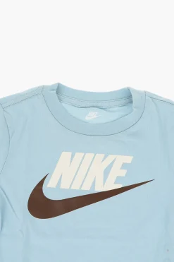 T-Shirt Girocollo con Logo Stampato>Nike KIDS Discount