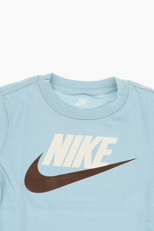 T-Shirt Girocollo con Logo Stampato>Nike KIDS Discount
