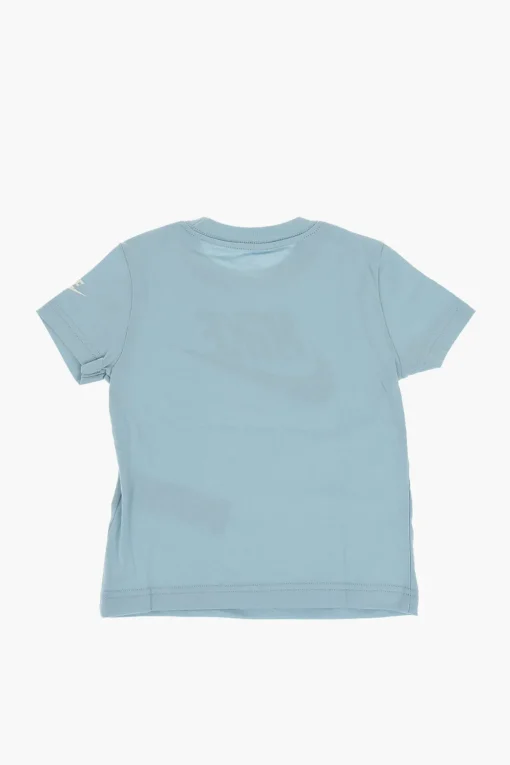 T-Shirt Girocollo con Logo Stampato>Nike KIDS Discount