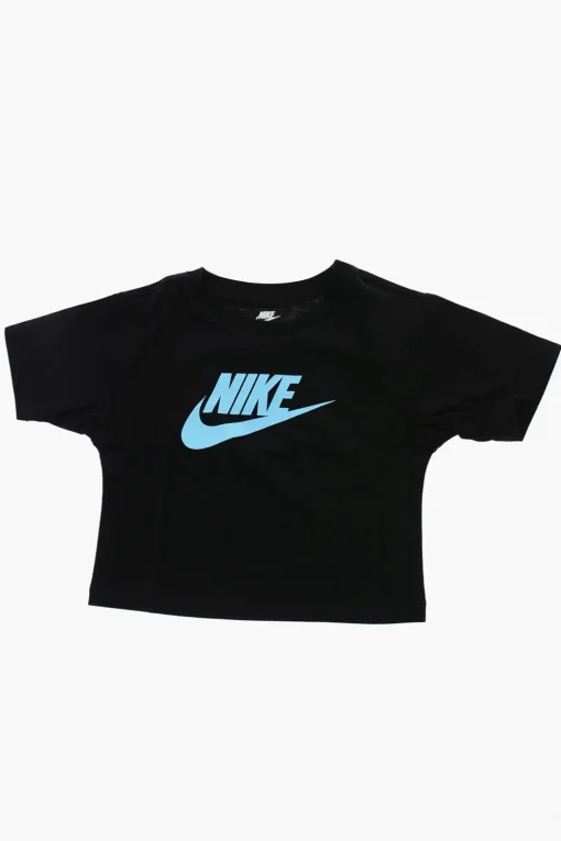 Clearance T-Shirt Girocollo con Stampa Logo a Contrasto Abbigliamento