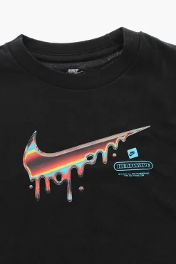 T-Shirt Girocollo con Stampa sul Fronte>Nike KIDS Fashion