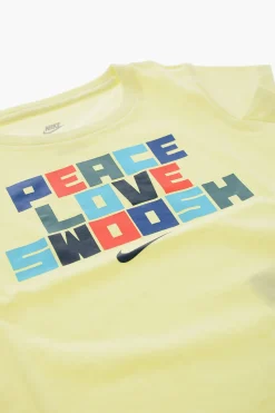 T-Shirt Girocollo con Stampa sul Fronte>Nike KIDS Clearance