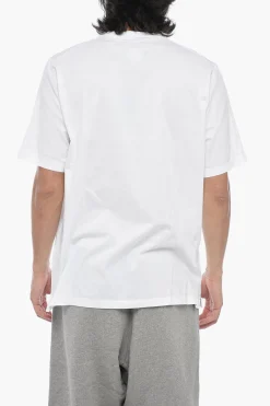 Outlet T-Shirt Girocollo Con Stampa Iridiscente Uomo T-Shirt