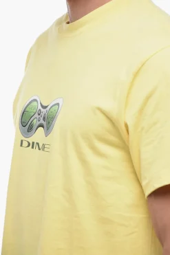 T-Shirt Girocollo con Stampa sul Fronte></noscript>Dime Online