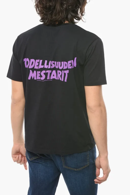 Best T-Shirt Girocollo con Stampa a Contrasto Uomo T-Shirt
