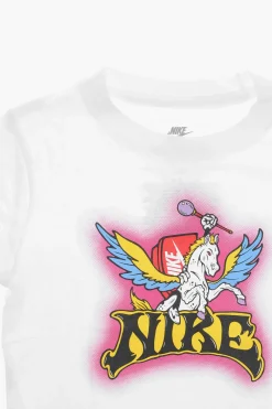 T-Shirt Girocollo con Stampa sul Fronte>Nike KIDS Clearance