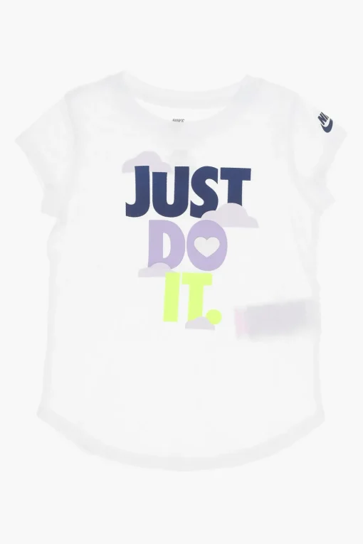 t-shirt girocollo con Stampa in Rilievo>Nike KIDS Fashion