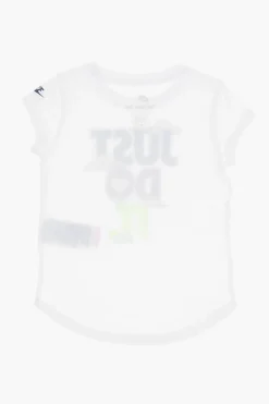 t-shirt girocollo con Stampa in Rilievo></noscript>Nike KIDS Fashion
