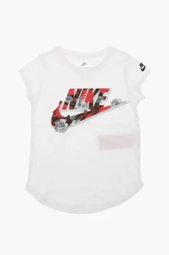Hot T-shirt Girocollo con Stampa Abbigliamento