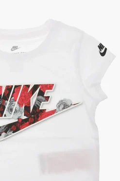 Hot T-shirt Girocollo con Stampa Abbigliamento