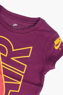 T-shirt girocollo con stampa sul fronte>Nike KIDS Fashion