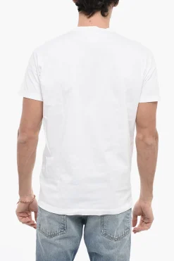 Hot T-Shirt Girocollo Cool Fit con Logo Stampato Uomo T-Shirt