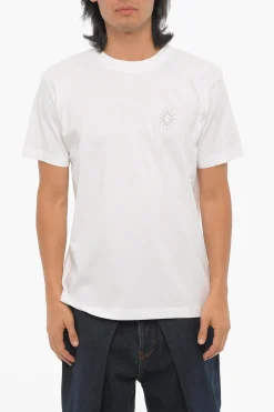 T-Shirt Girocollo ECLIPSE CROSS in Tinta Unita>Marcelo Burlon Fashion