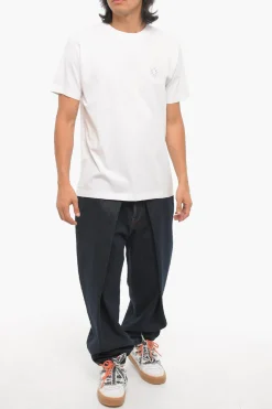 T-Shirt Girocollo ECLIPSE CROSS in Tinta Unita></noscript>Marcelo Burlon Fashion