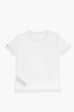 Outlet T-Shirt Girocollo FLAMING CHUCK MOBILE Stampata sul Fronte Bambino Abbigliamento