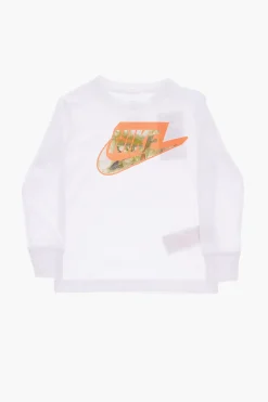 T-shirt Girocollo FUTURA manica Lunga con Stampa Logo>Nike KIDS Outlet