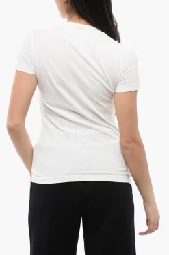 T-Shirt Girocollo GOOD VIBES con Stampa>Dsquared2 Clearance