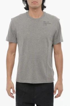 Clearance T-Shirt Girocollo HUMAN WITH EXTRAORDINARY VISION Slim Fit Uomo T-Shirt