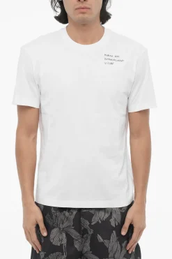 New T-Shirt Girocollo HUMAN WITH EXTRAORDINARY VISION Slim Fit Uomo T-Shirt