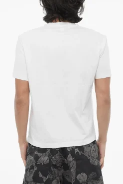 New T-Shirt Girocollo HUMAN WITH EXTRAORDINARY VISION Slim Fit Uomo T-Shirt