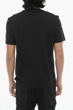 T-shirt Girocollo I SEE YOU Slim Fit in Cotone>Neil Barrett New