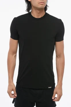 Fashion T-Shirt Girocollo ICON in Misto Cotone Uomo Intimo