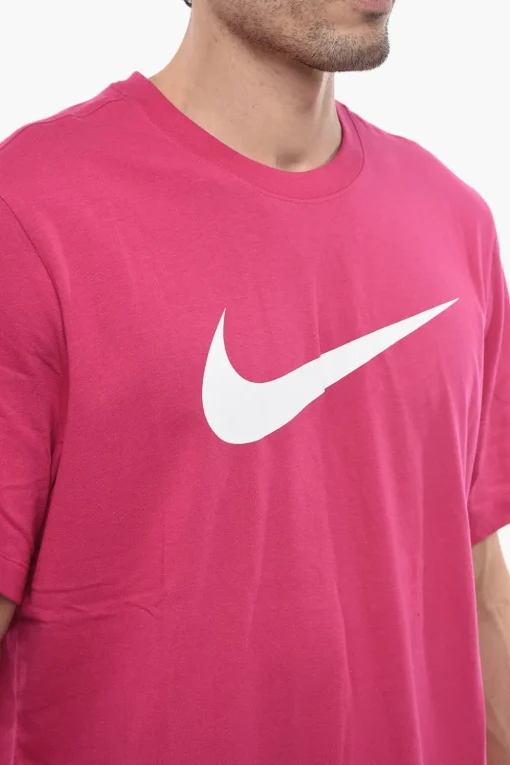 Fashion T-shirt Girocollo ICON SWOOSH con Stampa Frontale Uomo T-Shirt