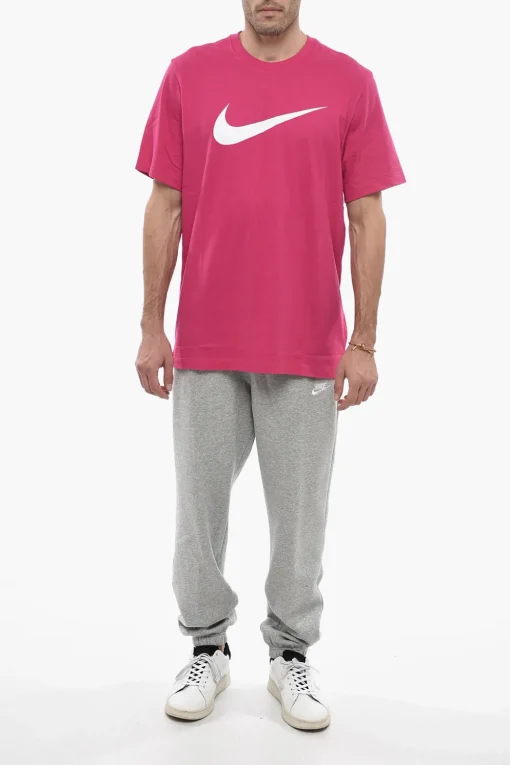 Fashion T-shirt Girocollo ICON SWOOSH con Stampa Frontale Uomo T-Shirt