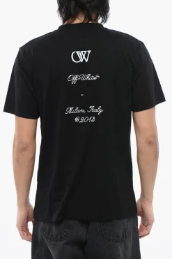 T-shirt Girocollo In Cotone 23 Slim Fit>Off-White New