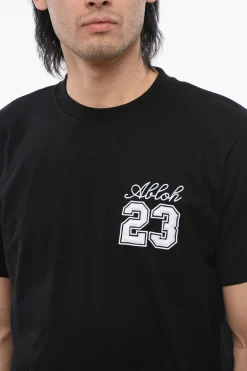 T-shirt Girocollo In Cotone 23 Slim Fit></noscript>Off-White New