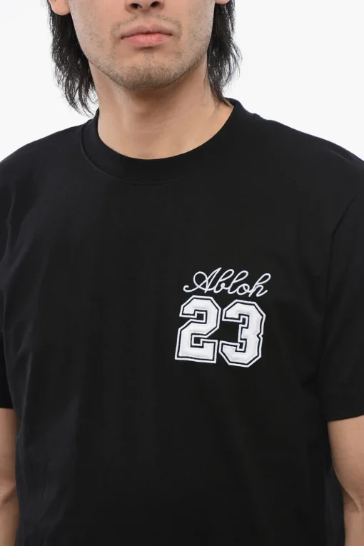 T-shirt Girocollo In Cotone 23 Slim Fit>Off-White New