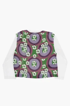 T-Shirt Girocollo in Doppio Tessuto a Maniche Lunghe></noscript>Marni Kids Outlet