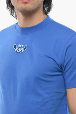 T-shirt Girocollo in Motivo Bandana></noscript>Off-White New