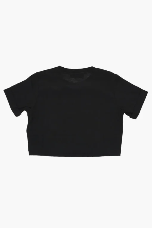 Outlet T-Shirt Girocollo in Tinta Unita con Logo a Contrasto Abbigliamento