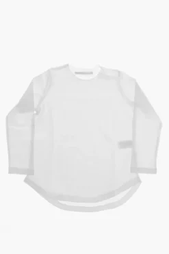 Best T-Shirt Girocollo in Tinta Unita a Maniche Lunghe Bambino Abbigliamento