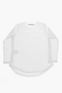Best T-Shirt Girocollo in Tinta Unita a Maniche Lunghe Bambino Abbigliamento