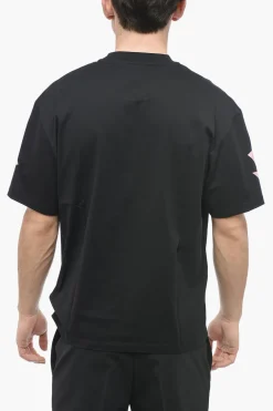 Outlet T-shirt Girocollo JUMBLEND BOLT Slim Fit con Stampe Uomo T-Shirt