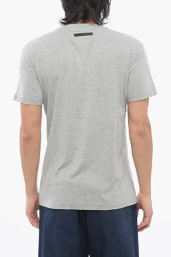 Online T-Shirt Girocollo LOVE con Ricamo Uomo T-Shirt