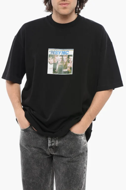 T-Shirt Girocollo NSYNC ALBUM Stampata>1989 Studio Discount