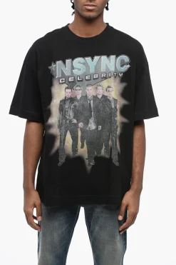 Fashion T-shirt Girocollo NSYNC CELEBRITY Stampata Uomo T-Shirt
