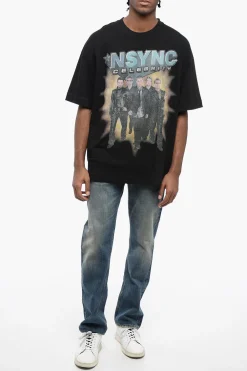 Fashion T-shirt Girocollo NSYNC CELEBRITY Stampata Uomo T-Shirt