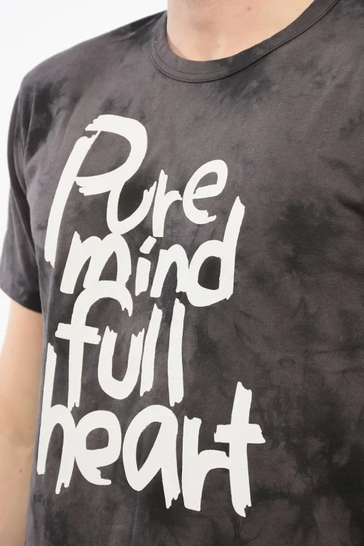 Discount T-Shirt Girocollo PURE MIND in Cotone Tie Dye Uomo T-Shirt