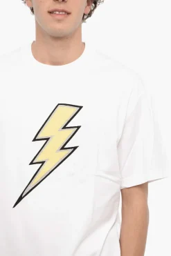 Best T-Shirt Girocollo RAINBOLT Slim Fit Uomo T-Shirt