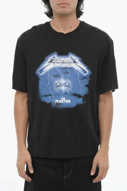 Hot T-shirt Girocollo ROCK BAND ZODIAC GEMINI Slim Fit con Maniche Dropped Uomo T-Shirt