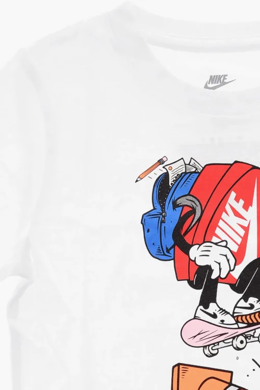 Sale T-shirt Girocollo SKATEBOARD con Maxi Stampa Frontale Bambino Abbigliamento
