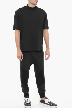 T-shirt Girocollo Slim Fit con Borchie></noscript>Neil Barrett Hot
