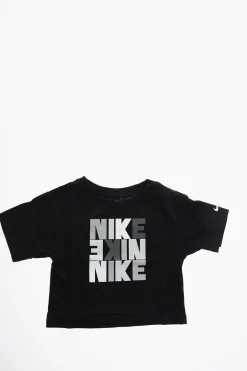 T-shirt Girocollo SNACKPACK BOXY con Stampa Logo Frontale>Nike KIDS Online
