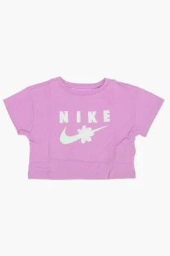 Hot t-shirt girocollo SPORT DAISY BOXY con ricamo logo Abbigliamento