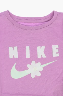 Hot t-shirt girocollo SPORT DAISY BOXY con ricamo logo Abbigliamento
